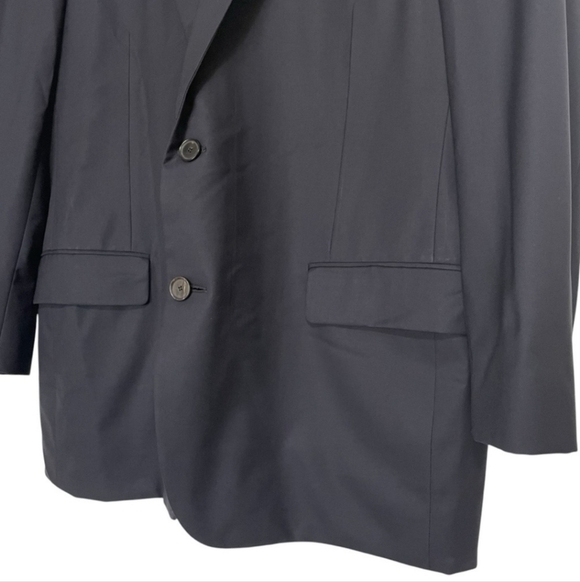 Brooks Brother's Men's Italian Wool Navy Blue Suit Coat Jacket. Size 45R - Picture 4 of 8